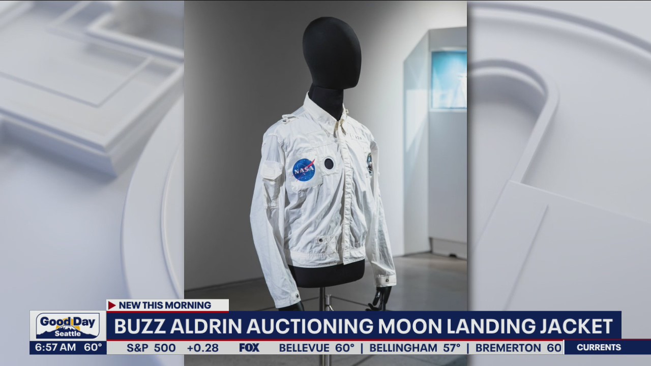 Buzz Aldrin auctioning moon landing jacket