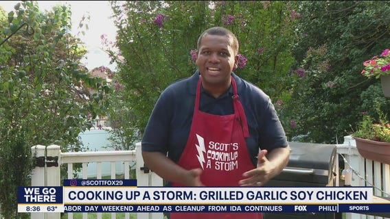 Cooking Up a  Storm: Grilled Garlic Soy Chicken