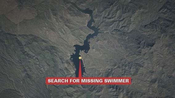 Swimmer reported missing at Bartlett Lake