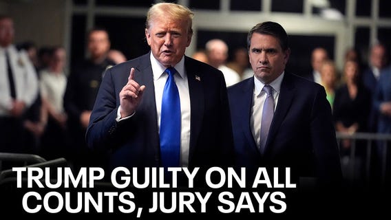 Trump found guilty in hush-money case