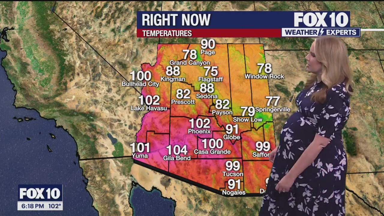 6 p.m. Weather Forecast - 5/28/24