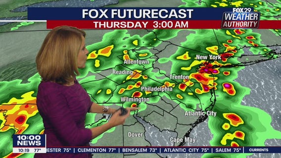 Weather Authority: Wednesday 10 p.m. update