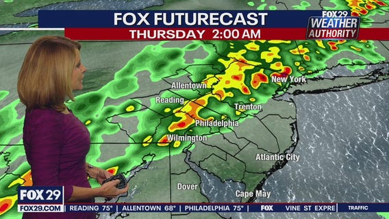 Weather Authority 11 pm Wednesday forecast