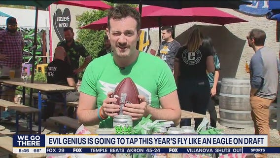 Evil Genius Beer Company hosts an Eagles tailgate block party Sunday