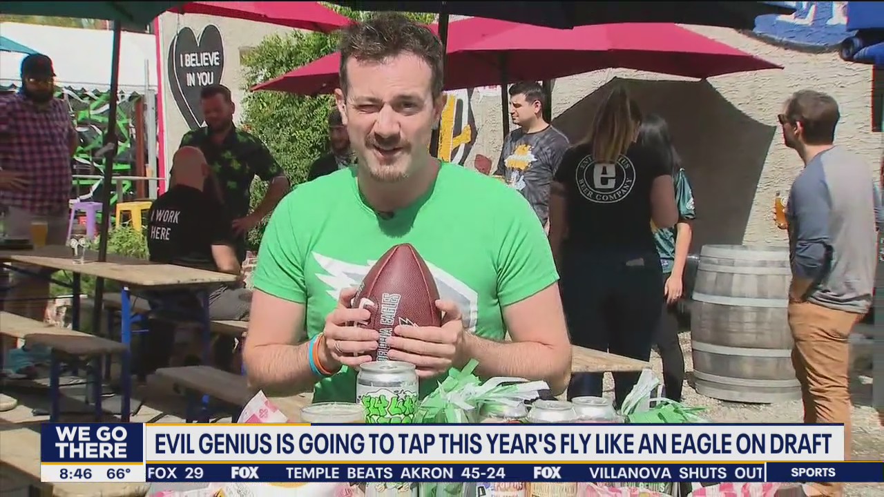 Evil Genius Beer Company hosts an Eagles tailgate block party Sunday