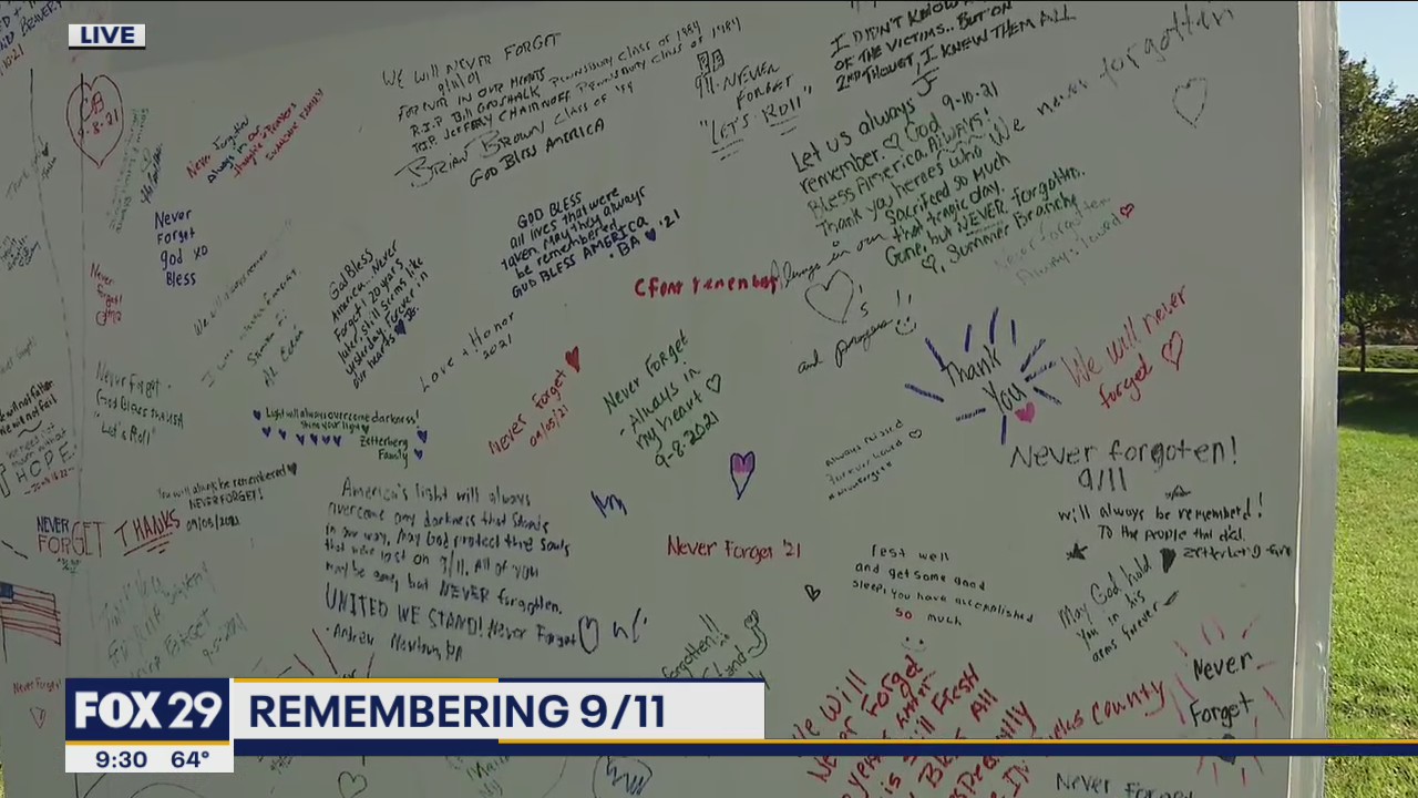 Garden of Reflection: Remembering 9/11 20 years later