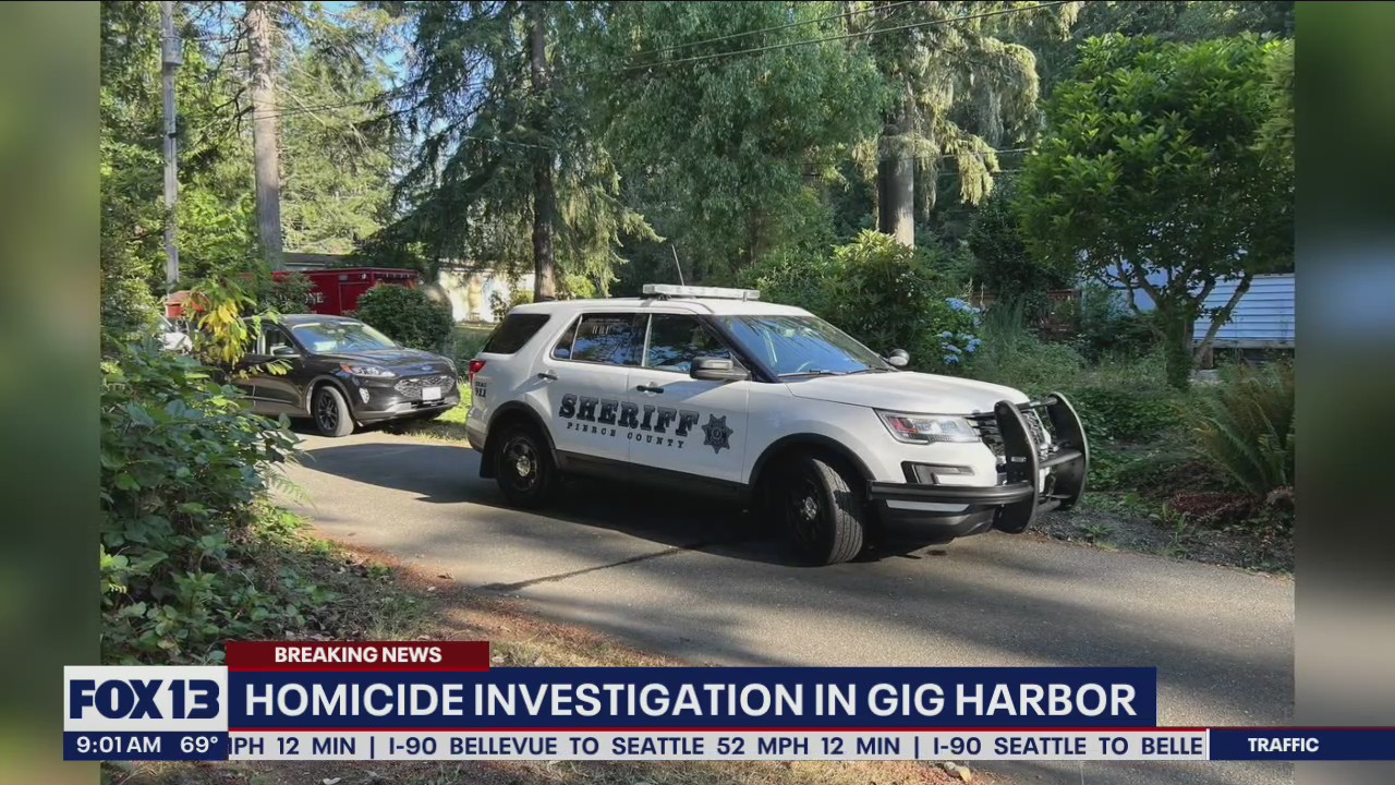 Deputies investigating homicide after man found dead in Gig Harbor