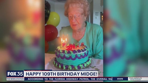 Central Florida woman celebrated 109th birthday