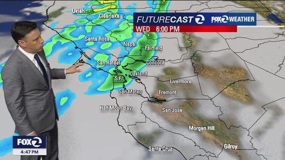 Wednesday evening showers