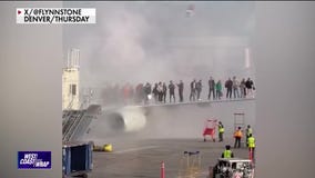 Travelers speak out after fire breaks out on American Airlines plane | West Coast Wrap