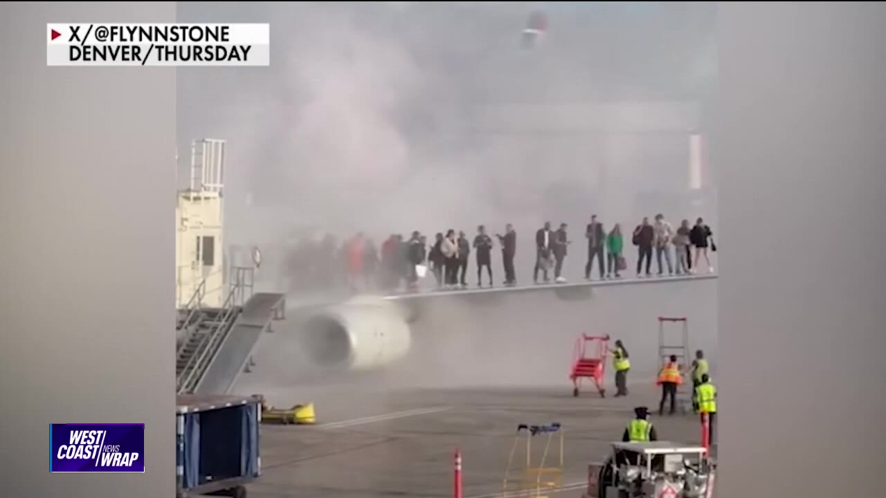 Travelers speak out after fire breaks out on American Airlines plane | West Coast Wrap