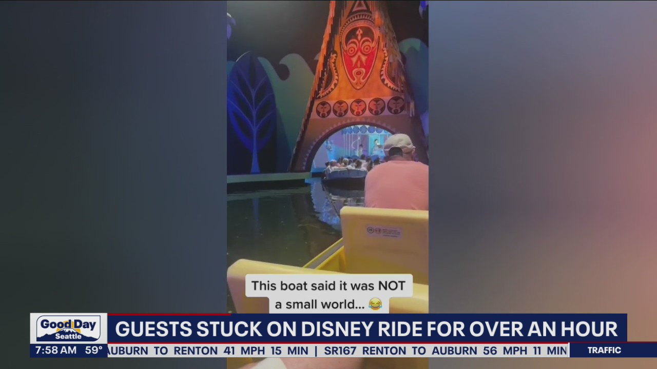 Guests get stuck on Disney ride for more than an hour