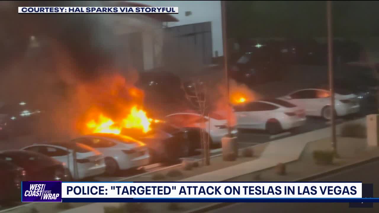 Targeted Tesla attack in Vegas | West Coast Wrap