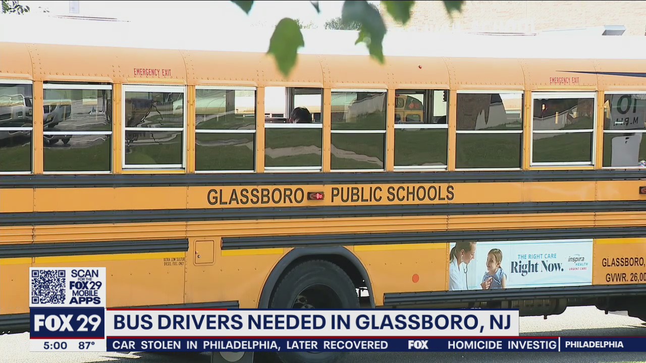 South Jersey school district changes dismissal times due to bus driver shortage