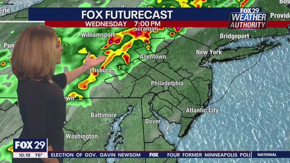 Weather Authority: Tuesday 10 p.m. update
