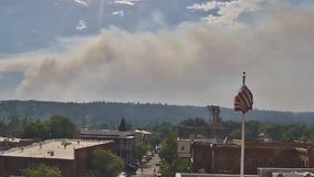 Bravo Fire burns in Coconino County