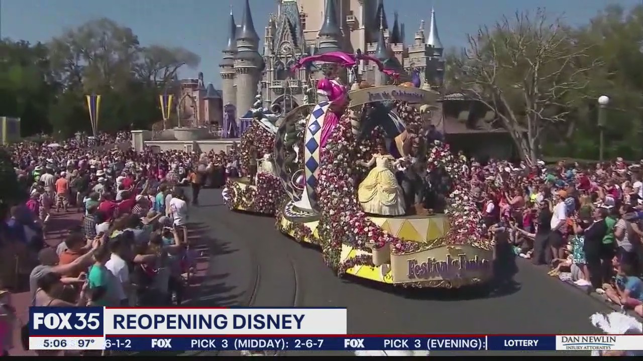 Walt Disney World still on target to reopen in July