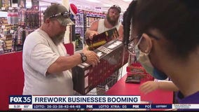 Firework business booming