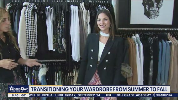 Transitioning your wardrobe from summer to fall