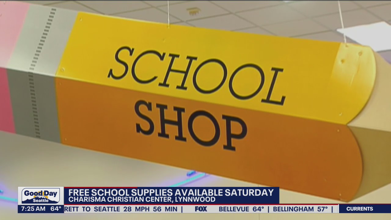 Free school supplies available Saturday in Lynnwood