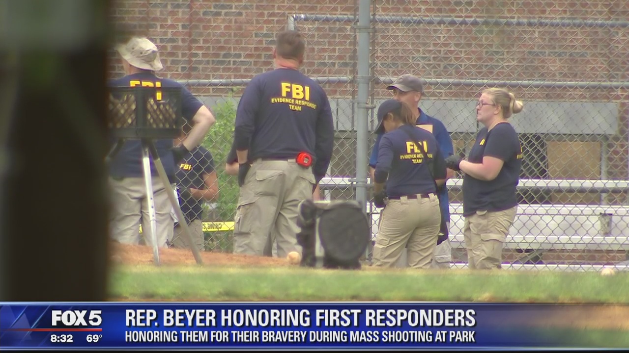 Virginia Rep. Don Boyer honors Alexandria shooting first responders