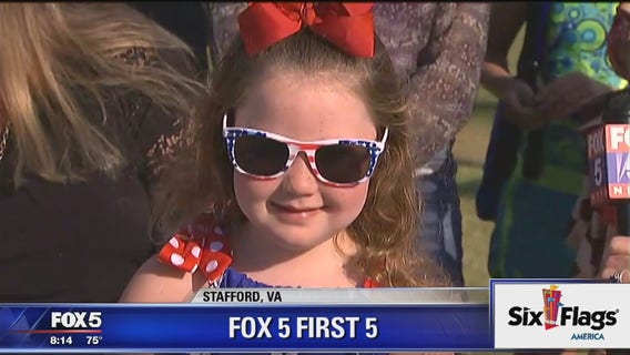 Six Flags America FOX 5 First 5: Stafford