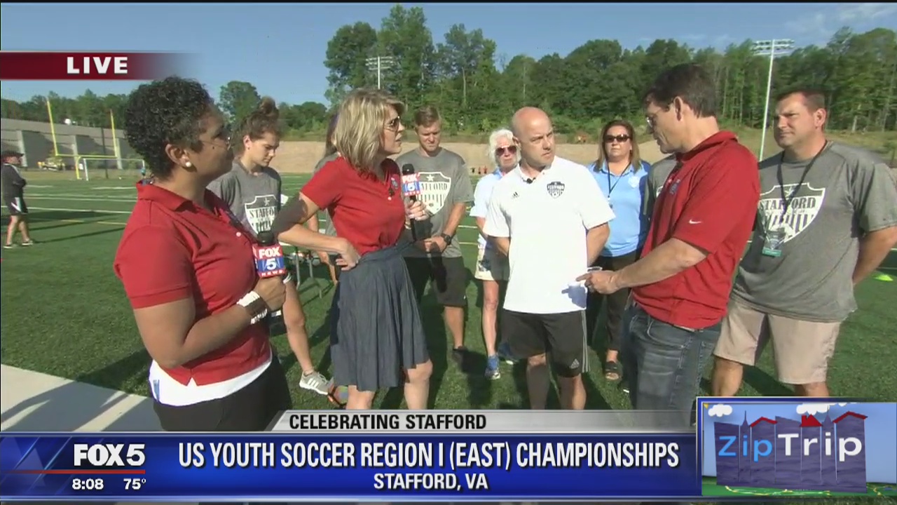 Zip Trip Stafford County: US Youth Soccer Tournament this weekend