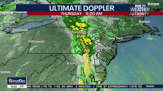 Weather Authority: Thursday, 9 a.m. update