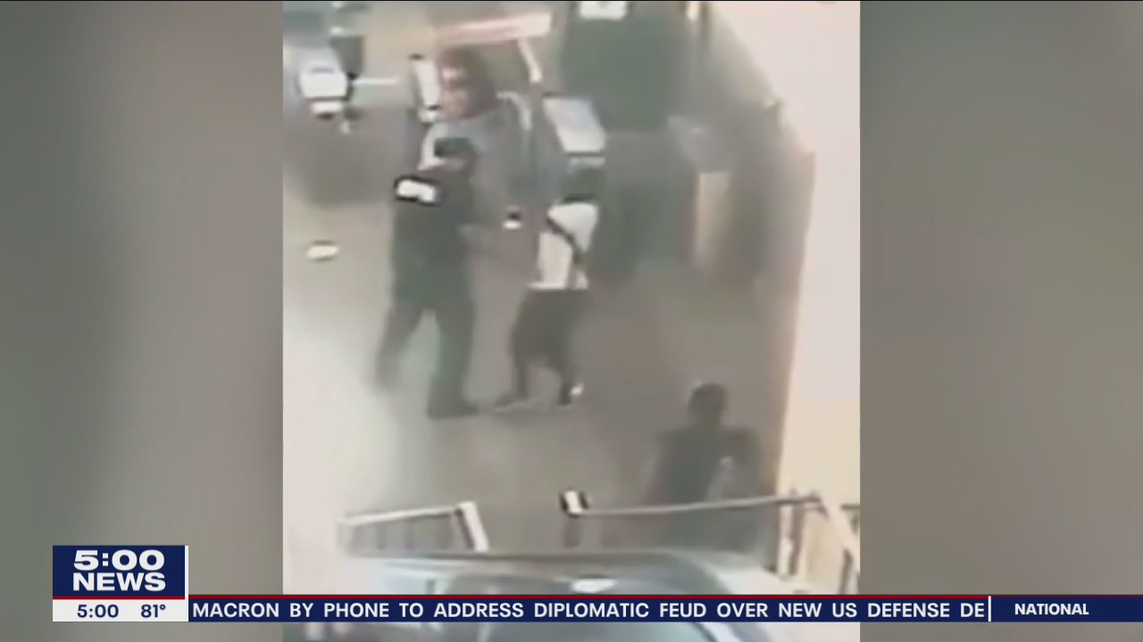 SEPTA revenue officer slugs rider at Frankford Transportation Center