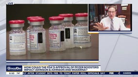 FDA approves Pfizer COVID-19 booster for 65 and older, others at high risk