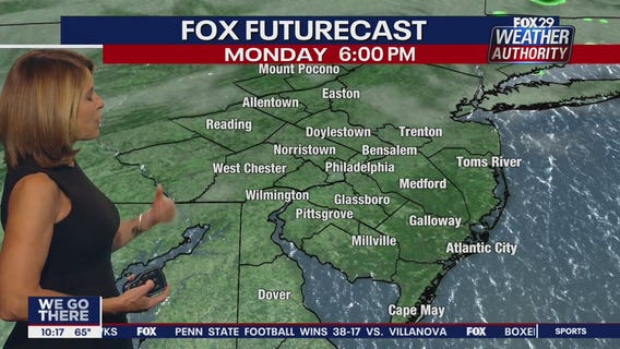 Weather Authority: 10 p.m. Sunday forecast
