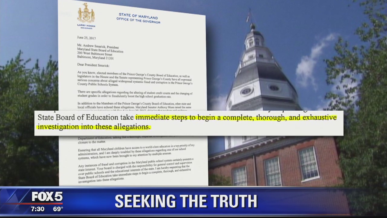 Dr. Joshua Starr weighs in on PGCPS grade probe