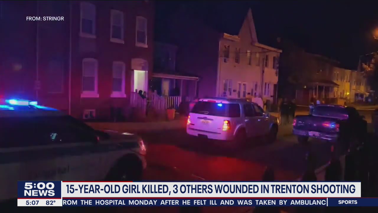 15-year-old girl killed in Trenton triple shooting, police say