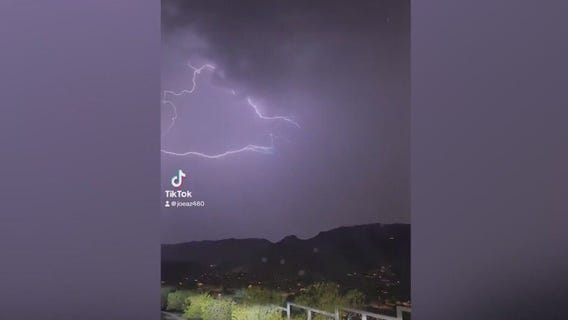 Storm footage from Arizona's monsoon