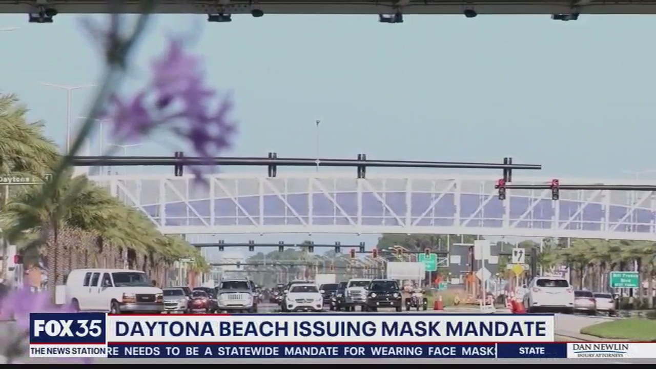 Daytona Beach issues mask mandate