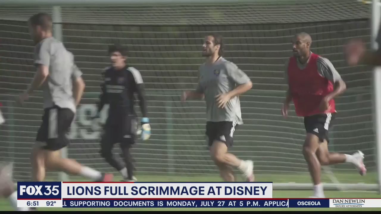 Orlando City prepping for MLS season at Disney