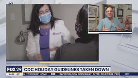 CDC takes down holiday guidelines for vaccinated/unvaccinated people
