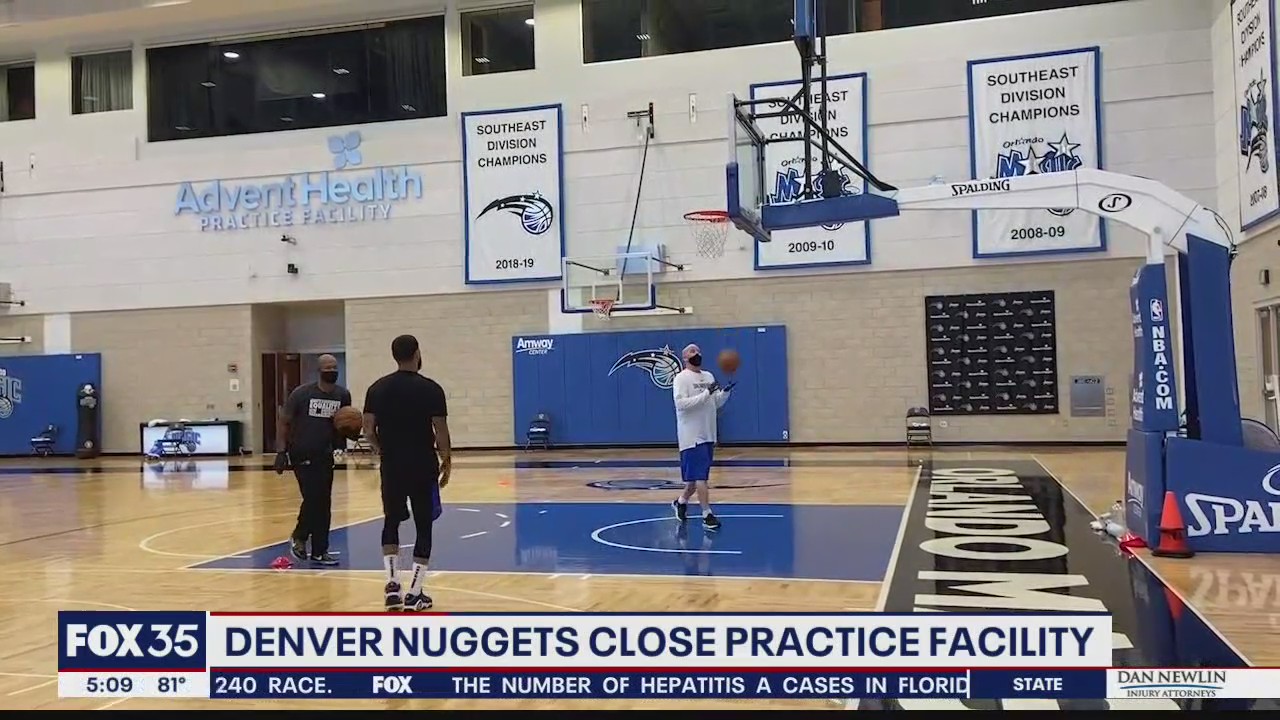Denver Nuggets close practice facility