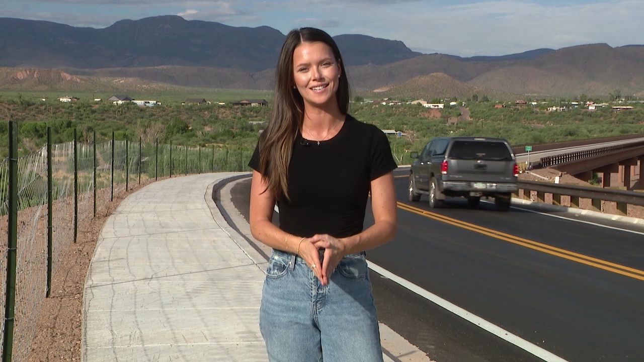 Bridge over Tonto Creek opens to delight of residents