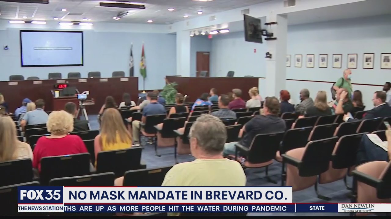 Brevard County rejects vote on mask