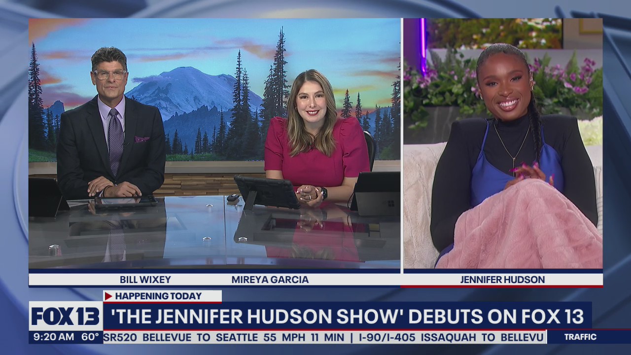 Jennifer Hudson joins Good Day Seattle to talk about her new talk show