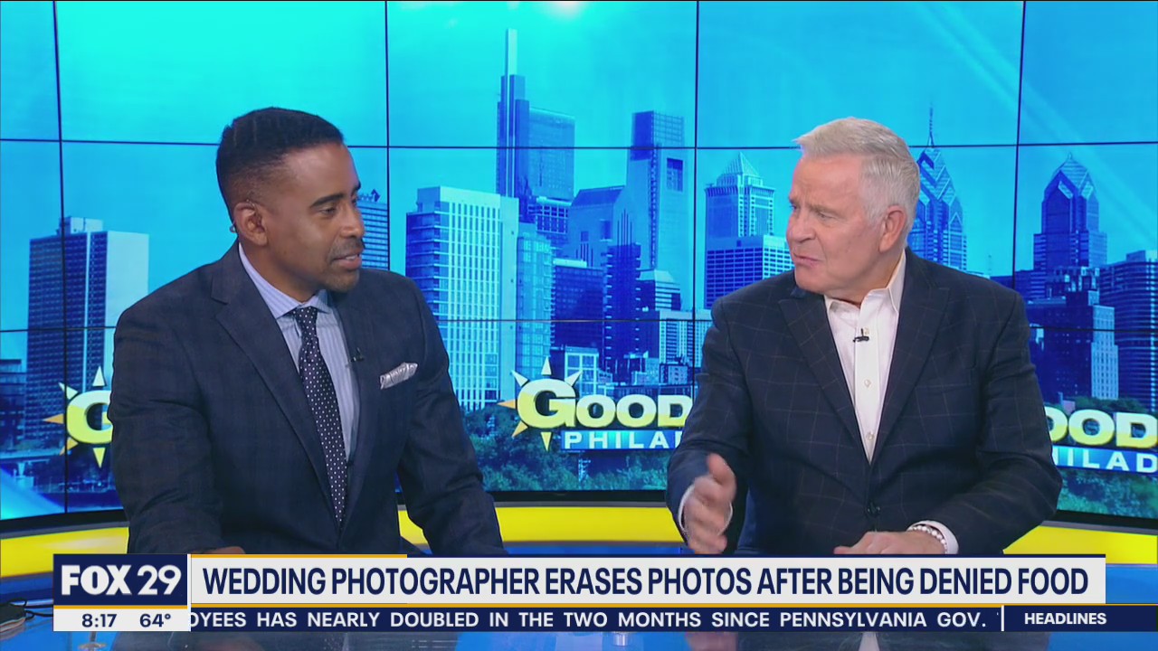 Wedding photographer erases photos after being denied food