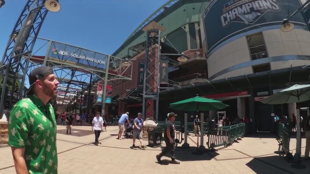 Mr. AZ Sports Fan sets goal of attending 150 games