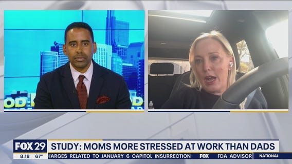 Study: Moms more stressed at work than dads
