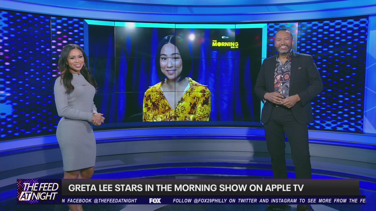 Actress Greta Lee talks about first day on set of Apple TV's The Morning Show
