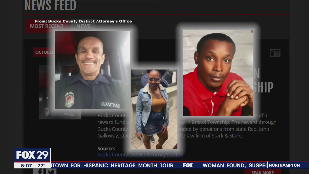 Bucks County offers $1K rewards for information leading to a conviction in 3 unsolved killings