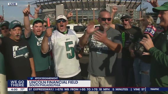 Fans gear up for Thursday Night Football: Eagles vs. Bucs