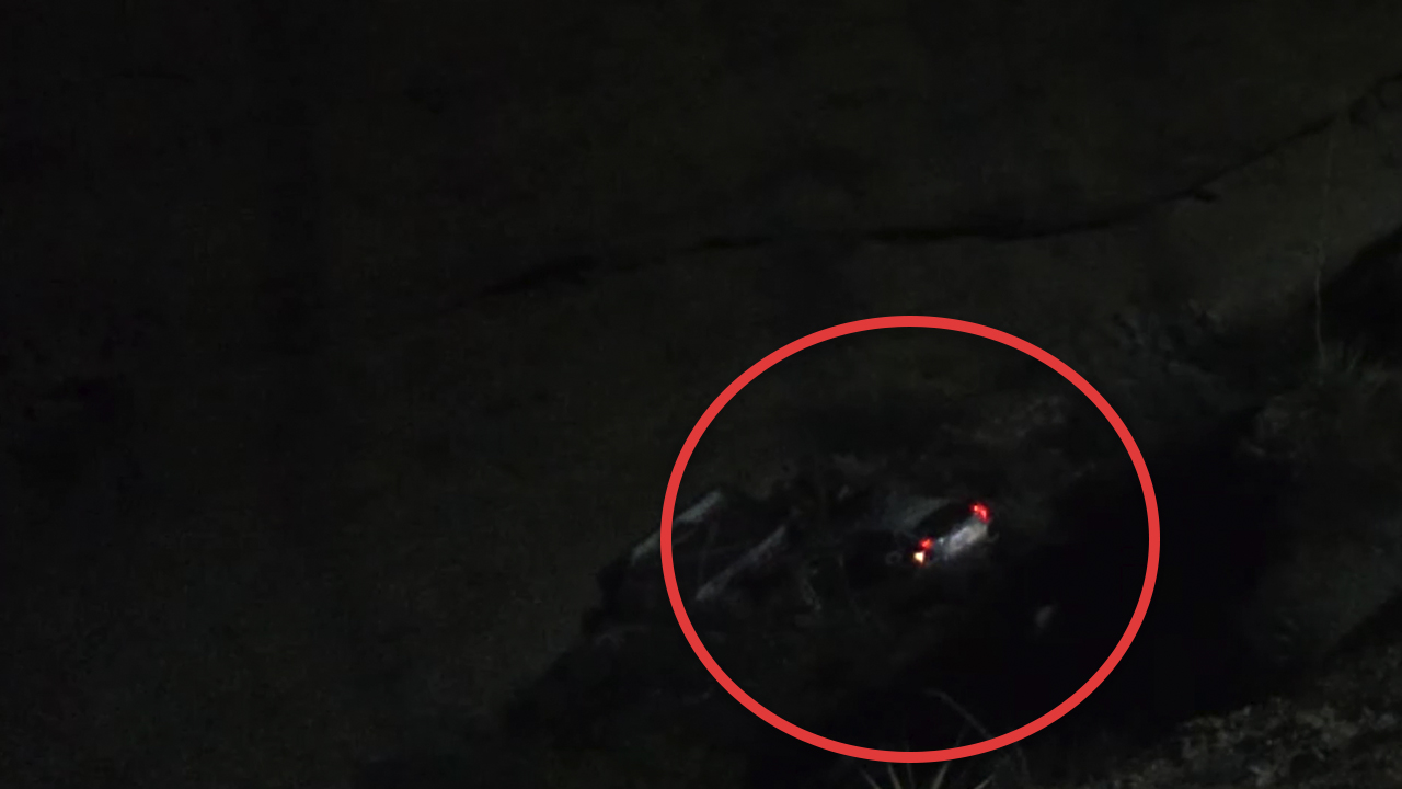 Video: Man rescued after 200 fall down embankment