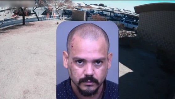 Truck intentionally plows through gates of police station