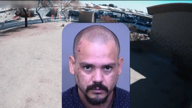 Truck intentionally plows through gates of police station